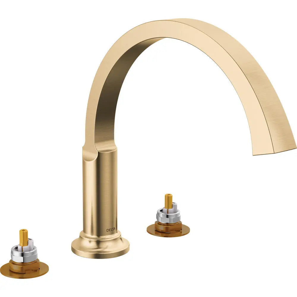 Delta Tetra Roman Tub Trim T2788-LHP - Champagne Bronze