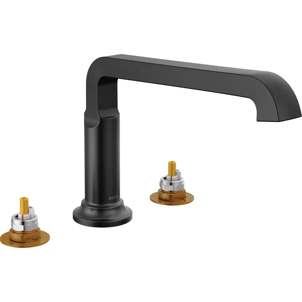 Delta Tetra Roman Tub Trim T2789-LHP - Matte Black