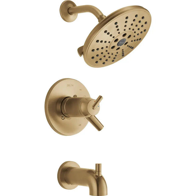 Delta Thermostatic Tub And Shower Trim T17T459-CZH2O - Plumbing Market