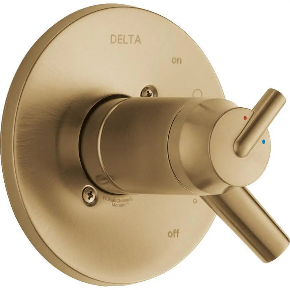 Delta Thermostatic Valve Only Trim T17T059-CZ - Plumbing Market