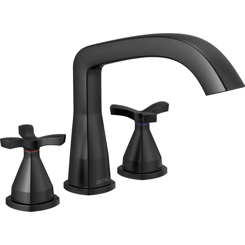 Delta Three Hole Roman Tub Trim T27766-BL - Plumbing Market