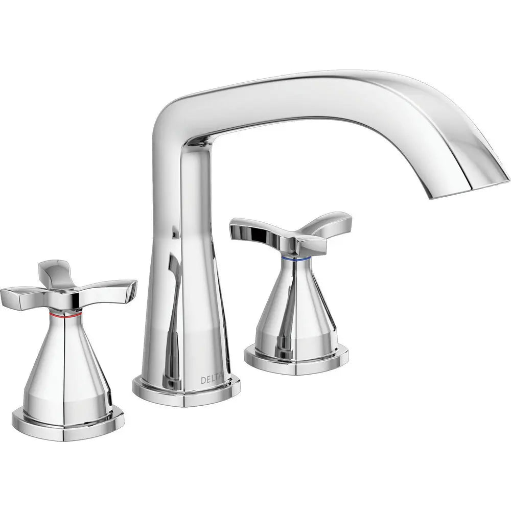 Delta Three Hole Roman Tub Trim T27766 - Plumbing Market