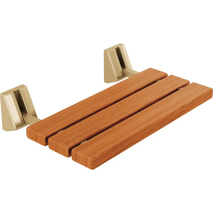 Delta Tilt-Up Shower Seat Champagne Bronze 5SE-SBS-6-CZ-PR - Plumbing Market
