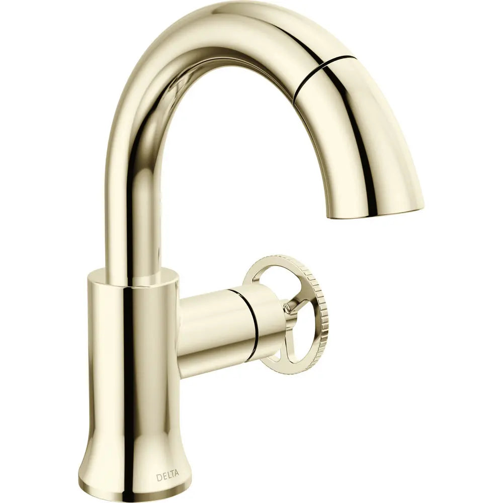 Delta Trinsic Single Handle Pull Down Bathroom Faucet 558HAR-PD - Polished Nickel