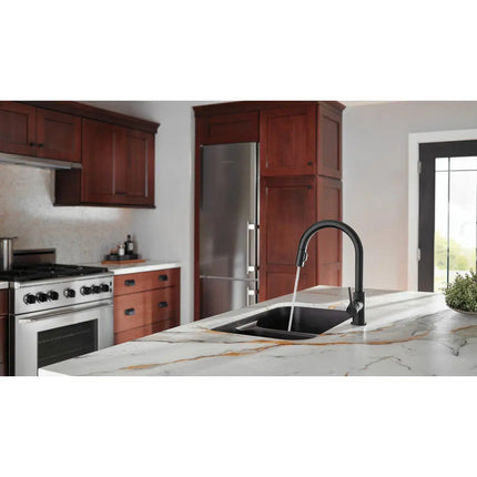 Delta Trinsic Single Handle Pull-Down Kitchen Faucet - Plumbing Market