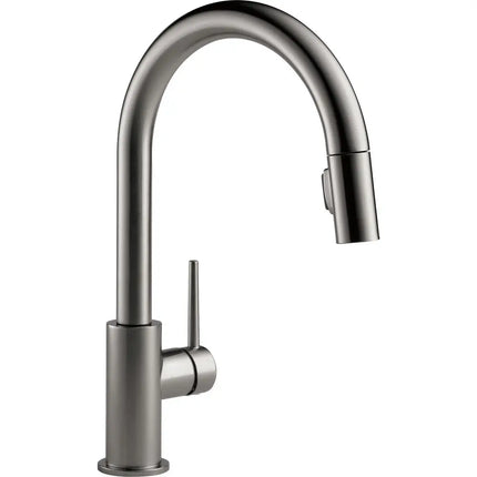 Delta Trinsic Single Handle Pull-Down Kitchen Faucet - Plumbing Market