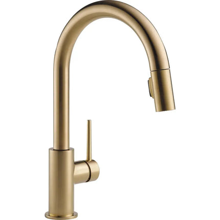 Delta Trinsic Single Handle Pull-Down Kitchen Faucet - Plumbing Market