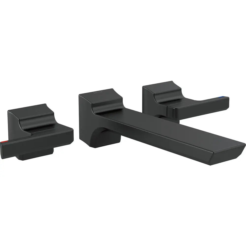 Delta Two Handle Wall Mounted Faucet T3599LF-BLWL - Plumbing Market