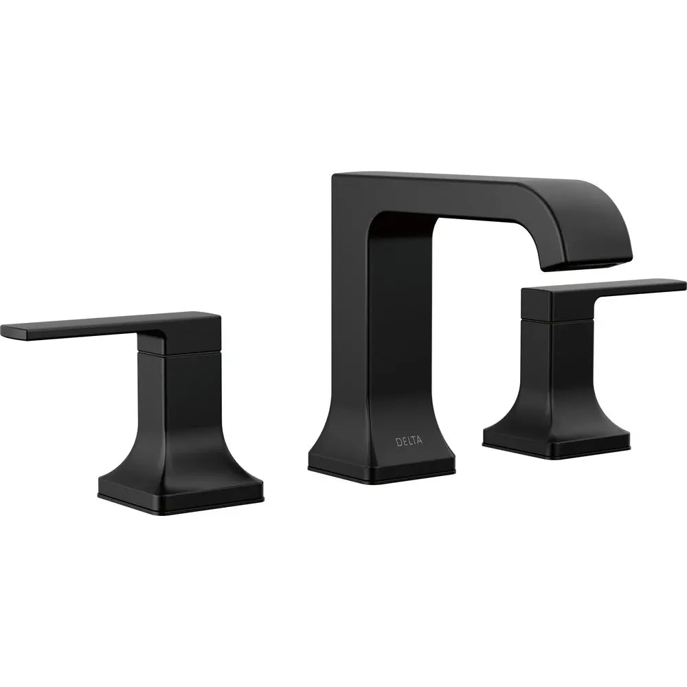 Delta Two Handle Widespread Bathroom Faucet 3539LF - 3539LF-BLMPU