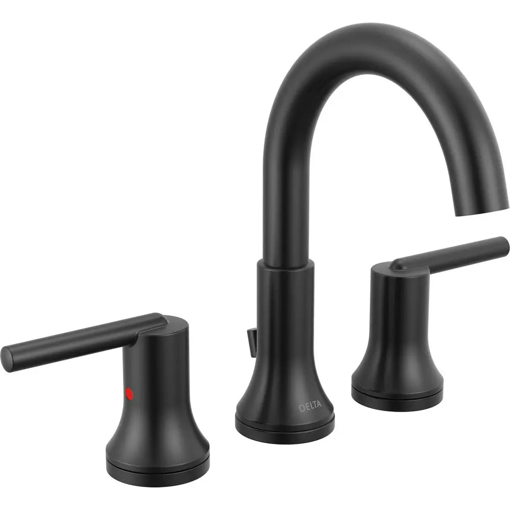 Delta Widespread Bath Faucet W/ Metal Pop-Up 3559 - 3559-BLMPU-DST