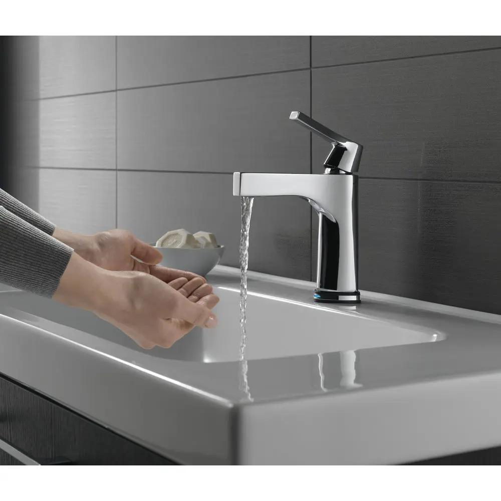 Delta ZURA Touch2O Bathroom Faucet with Touchless Technology - Plumbing Market