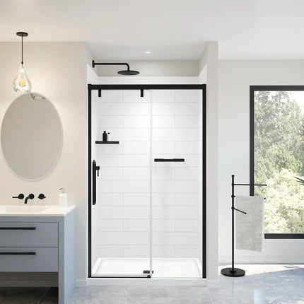 Denso 50 in. Solid Surface Glue up Back Wall in White - Plumbing Market