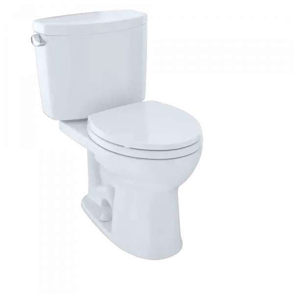 Drake® II Two-Piece Toilet, Round Bowl, 1.28 GPF - Plumbing Market