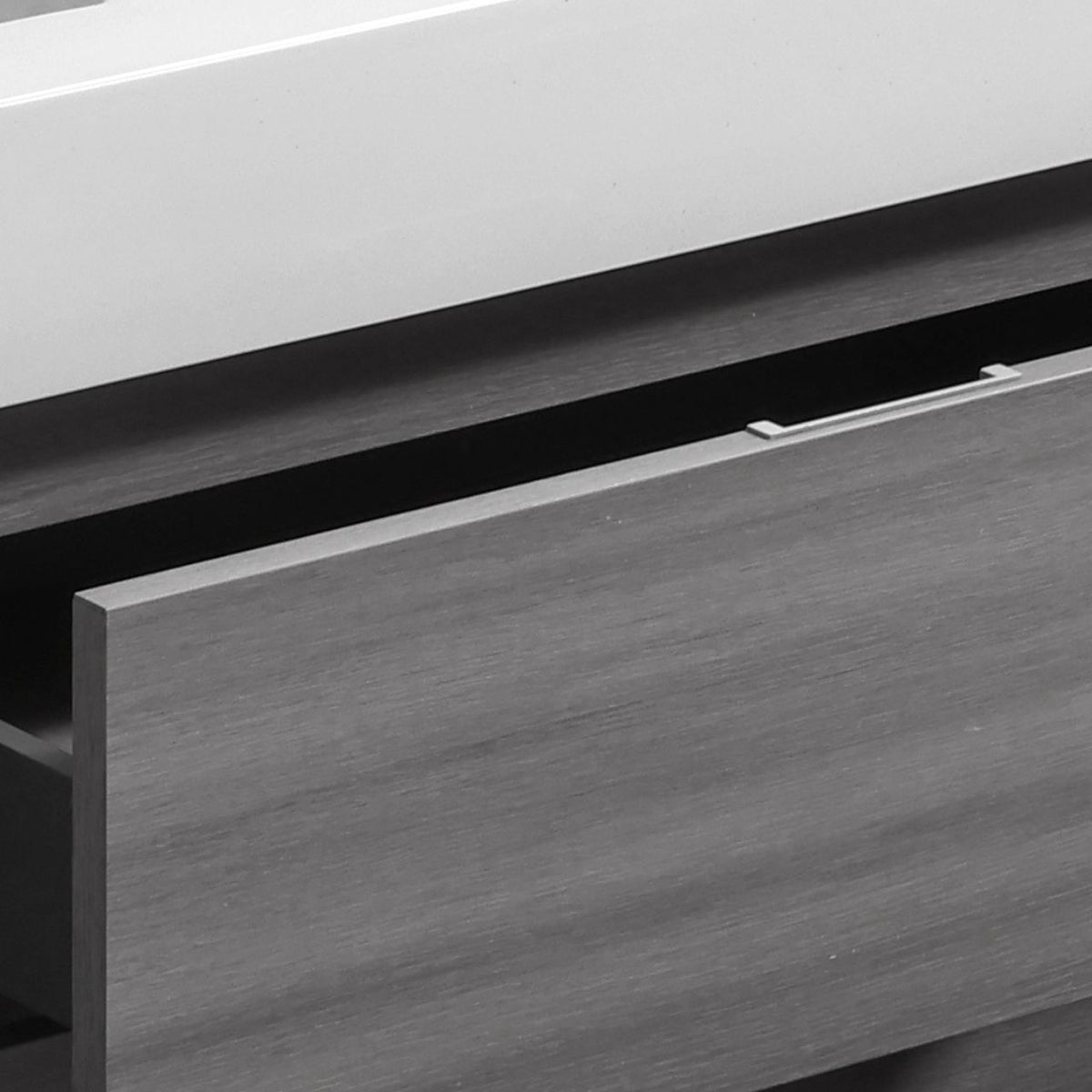 Kube Bath Bliss 60" Single Sink Free Standing Modern Bathroom Vanity - Vulcan Ash Grey (FMB60S-VAG) view 7