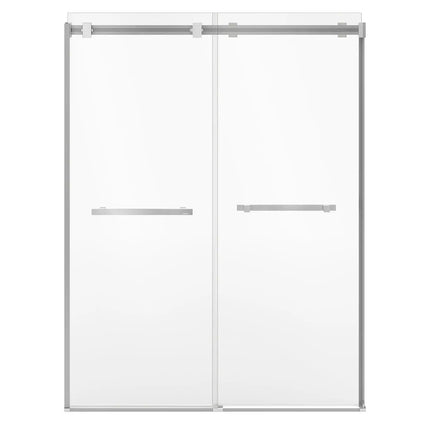 Duel Alto 56-59 X 78 in. 8mm Bypass Shower Door for Alcove Installation with GlassShield® glass in Chrome - Plumbing Market