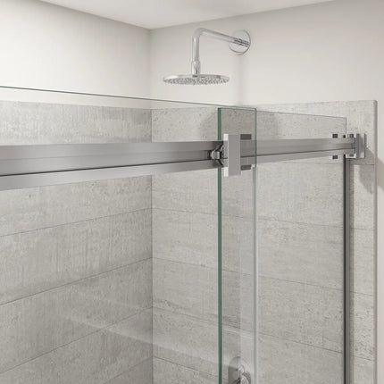 Duel Alto 56-59 X 78 in. 8mm Bypass Shower Door for Alcove Installation with GlassShield® glass in Chrome - Plumbing Market