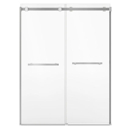 Duel Alto 56-59 X 78 in. 8mm Bypass Shower Door for Alcove Installation with GlassShield® glass in Chrome - Plumbing Market