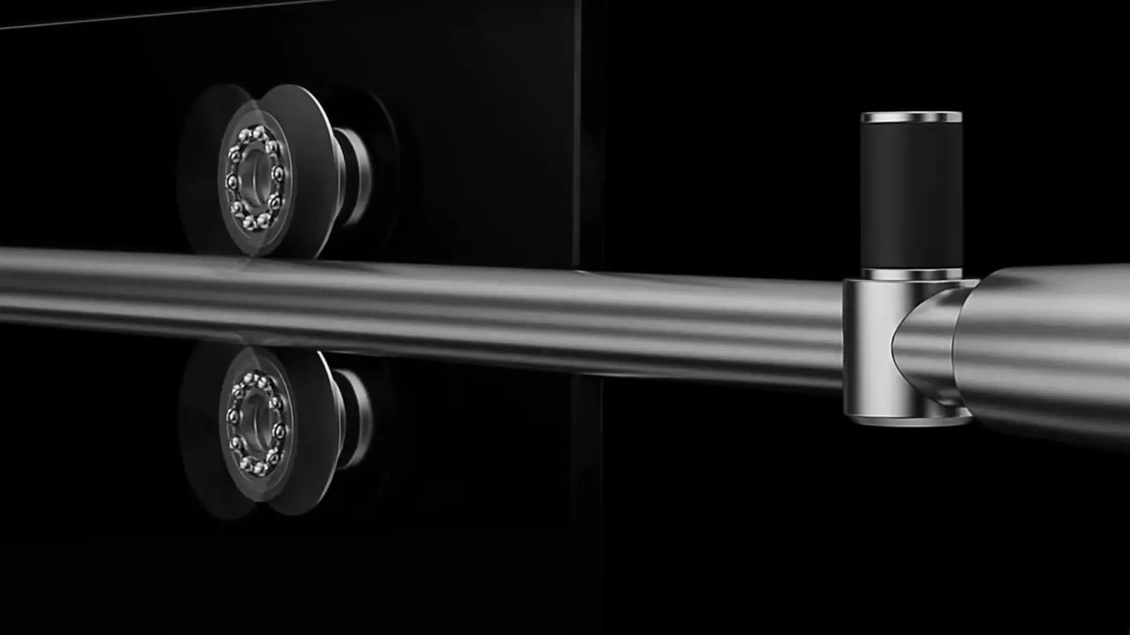 Duel Alto 56-59 X 78 in. 8mm Bypass Shower Door for Alcove Installation with GlassShield® glass in Chrome & Matte White - Plumbing Market