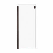 Duel and Inverto Return Panel for 32 in. Base with Clear glass in Dark Bronze - Plumbing Market