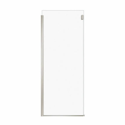 Duel and Inverto Return Panel for 34 in. Base with Clear glass in Brushed Nickel - Plumbing Market
