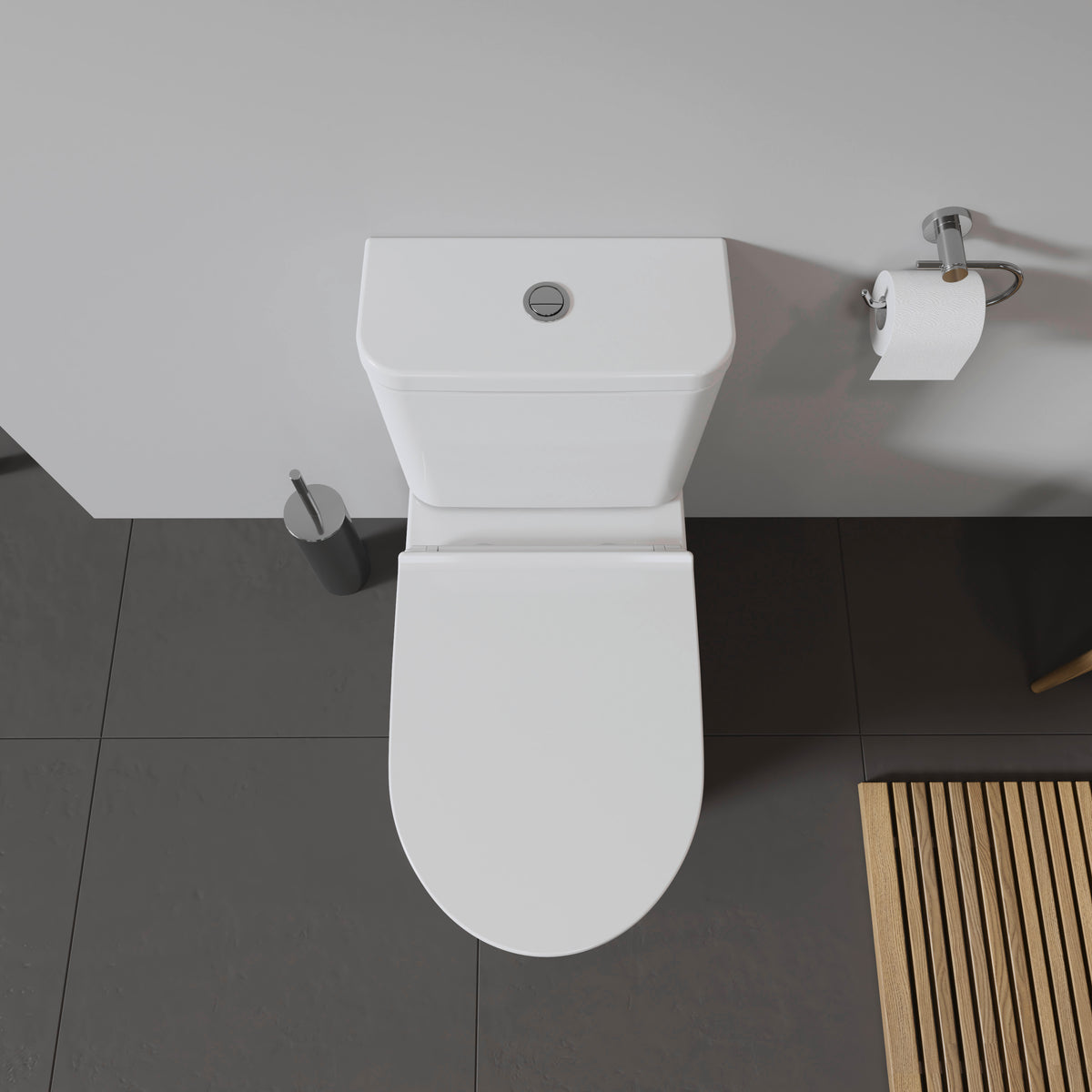 Duravit No.1 Elongated Slow Close Toilet Seat - 0025290000 - Duravit 0025290000