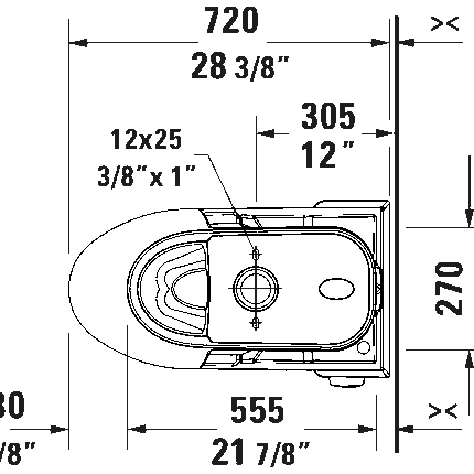 Duravit D-Neo One Piece Elongated Toilet With Seat - Plumbing Market