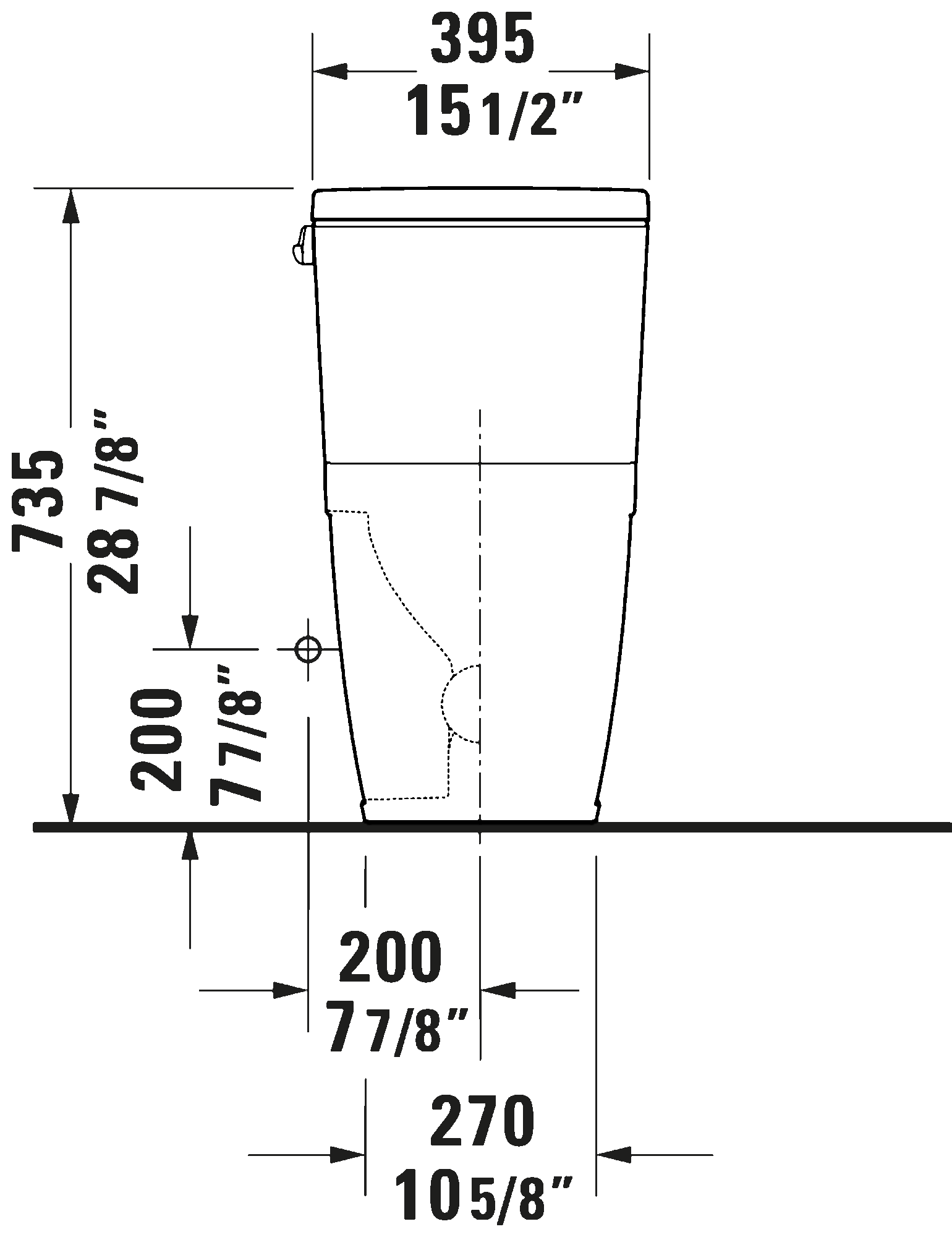 Duravit D-Neo Pro Series One Piece Elongated Toilet 205101AAU3 - Plumbing Market