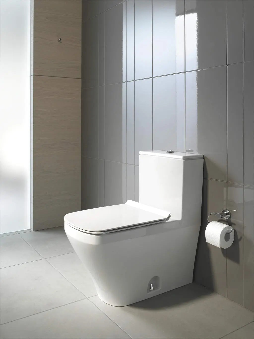 Duravit DuraStyle Elongated One Piece 1.28gpf Toilet Less Seat 2157010085 - Plumbing Market