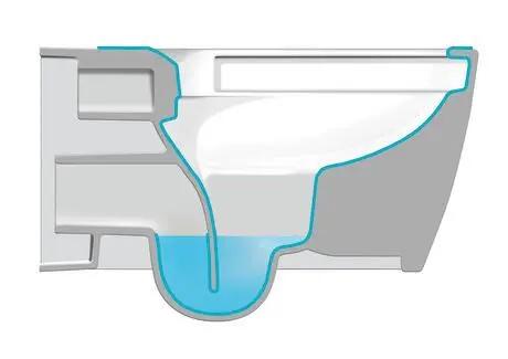 Duravit ME by Starck Wall Mounted Toilet Bowl 2529090092 - Plumbing Market