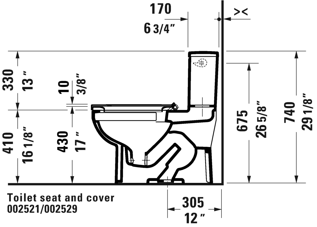 Duravit No.1 Elongated One Piece 1.28gpf toilet - 21950100U3 - Plumbing Market