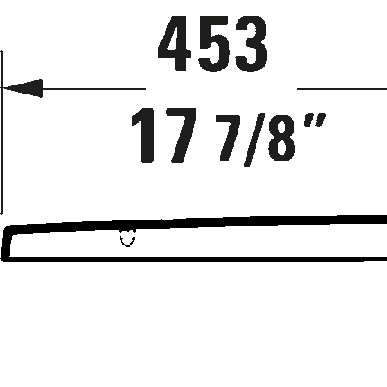 Duravit No.1 Slow Close Pro Toilet Seat 0027590000 - Plumbing Market