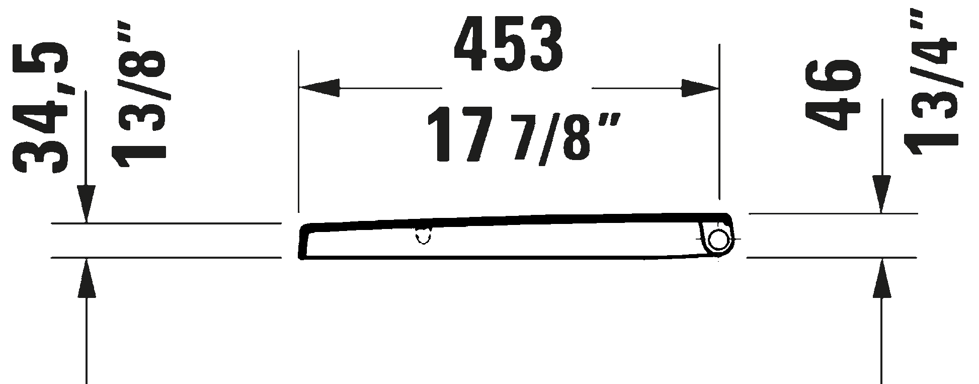 Duravit No.1 Slow Close Pro Toilet Seat 0027590000 - Plumbing Market