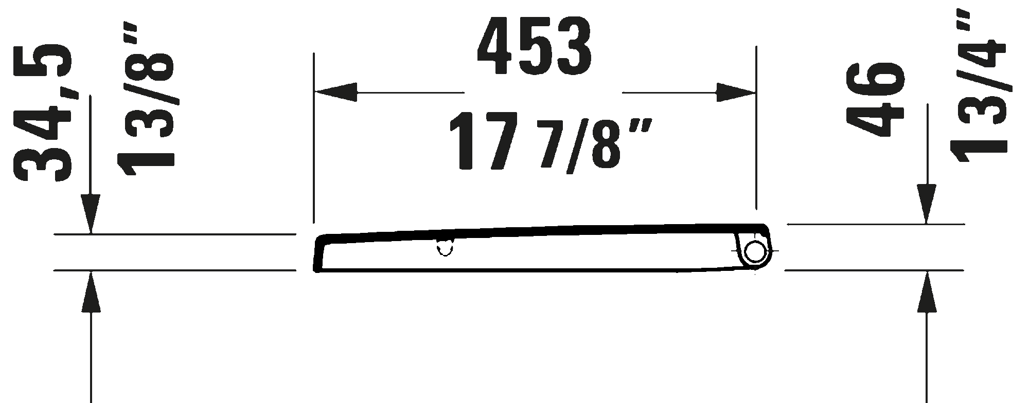 Duravit No.1 Slow Close Pro Toilet Seat 0027590000 - Plumbing Market