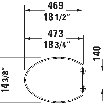 Duravit No.1 Slow Close Pro Toilet Seat 0027590000 - Plumbing Market