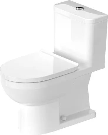 Duravit No.1 elongated 1pc dual flush toilet - 21960100U2 - Plumbing Market