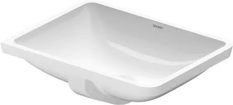 Duravit Starck 3 undermount lavatory w/overflow - 0305490017 - Plumbing Market