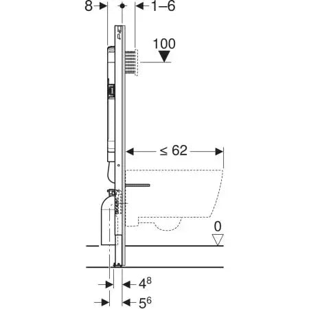 Duravit and Geberit Wall Hung Essentials Package Wall-Mount Toilet - Plumbing Market