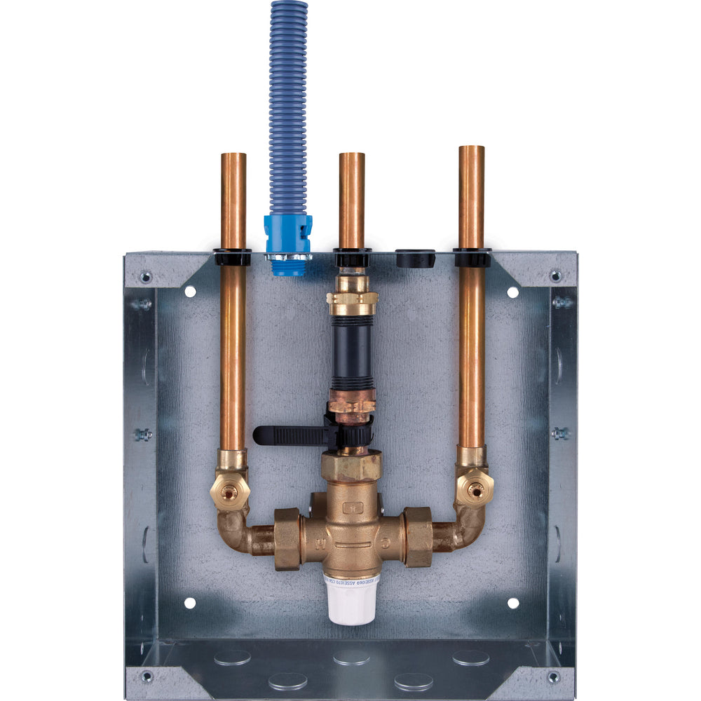 Delta Commercial ELAVT0008ARI Rough-in Control Box for Electronic Faucet with Thermostatic Mixing Valve