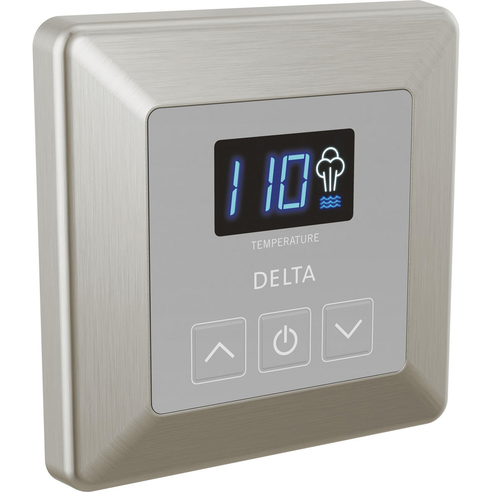 Delta SIMPLESTEAM KIT SimpleSteam Square Control - Stainless