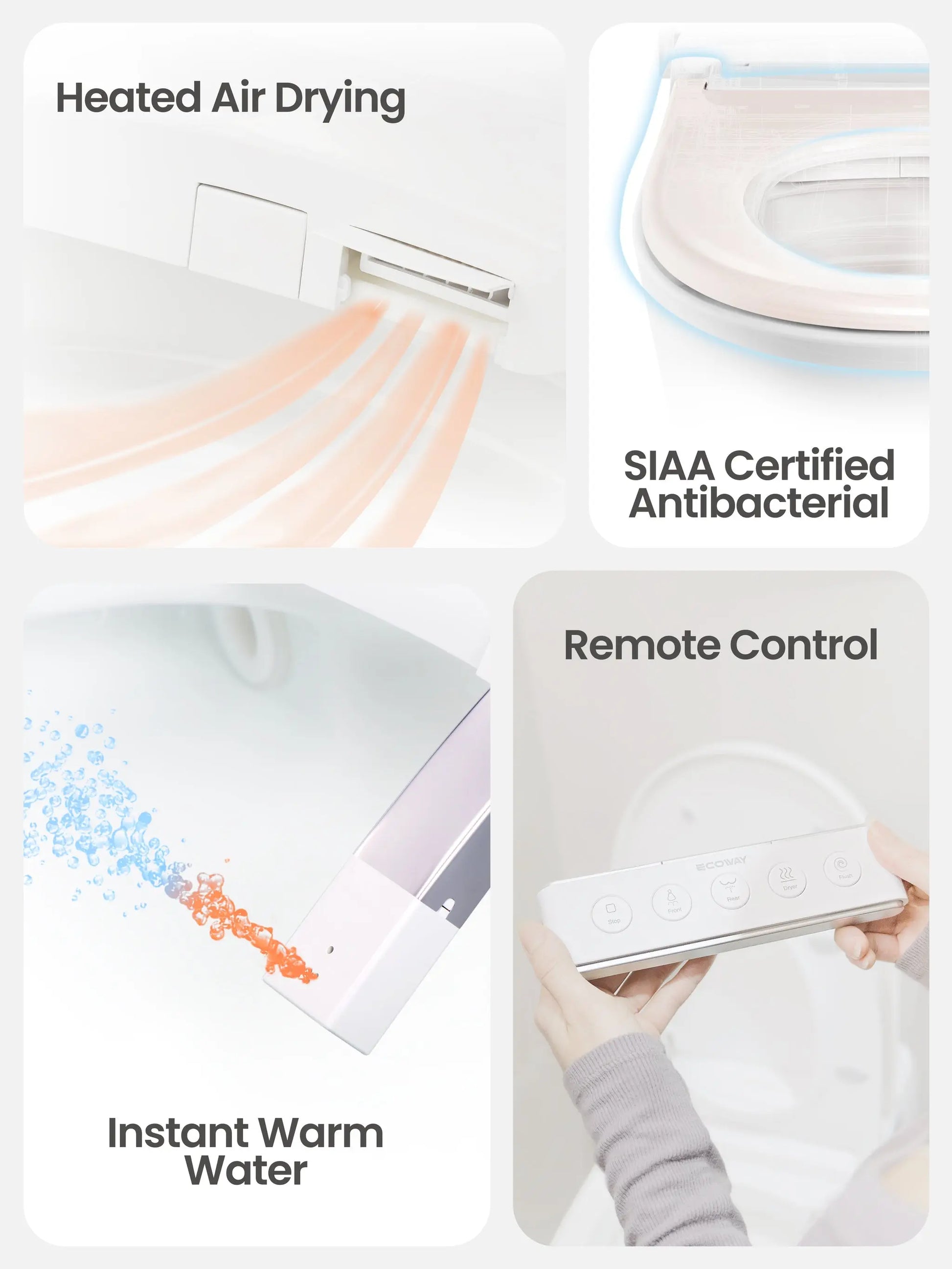 Ecoway Huron Integrated Smart Toilet With Built-in Bidet - Plumbing Market
