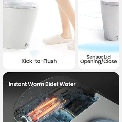 Ecoway Huron Integrated Smart Toilet With Built-in Bidet - Plumbing Market