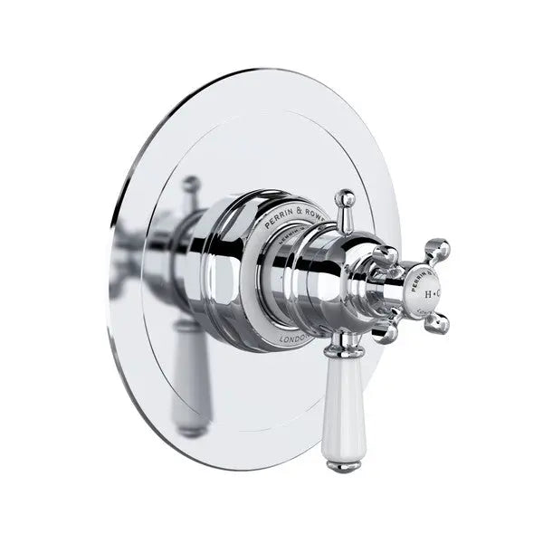 Edwardian™ 1/2" Therm & Pressure Balance Trim With 2 Functions - Plumbing Market