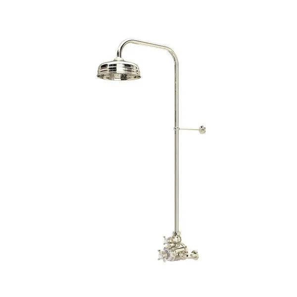 Edwardian™ 3/4" Exposed Wall Mount Thermostatic Shower System - Plumbing Market