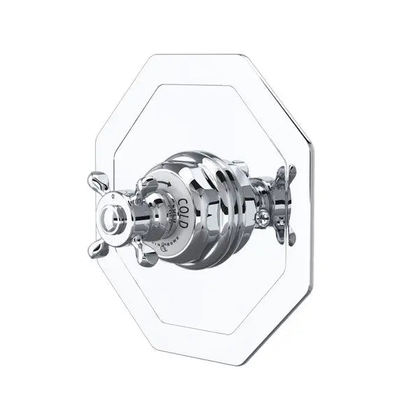 Edwardian™ 3/4" Octagonal Thermostatic Trim Without Volume Control - Plumbing Market