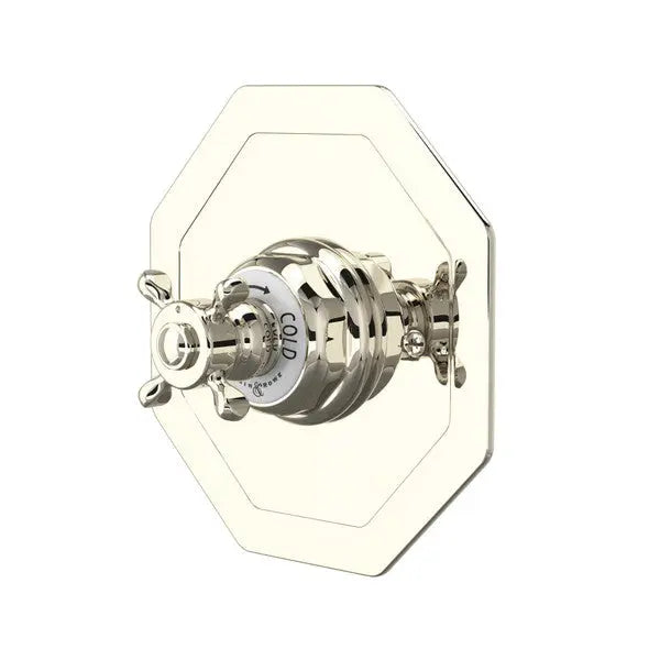 Edwardian™ 3/4" Octagonal Thermostatic Trim Without Volume Control - Plumbing Market