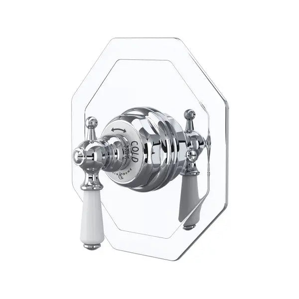 Edwardian™ 3/4" Octagonal Thermostatic Trim Without Volume Control - Plumbing Market