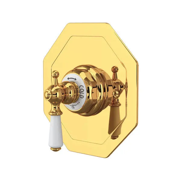 Edwardian™ 3/4" Octagonal Thermostatic Trim Without Volume Control - Plumbing Market