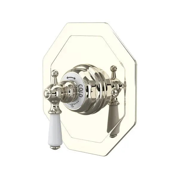 Edwardian™ 3/4" Octagonal Thermostatic Trim Without Volume Control - Plumbing Market