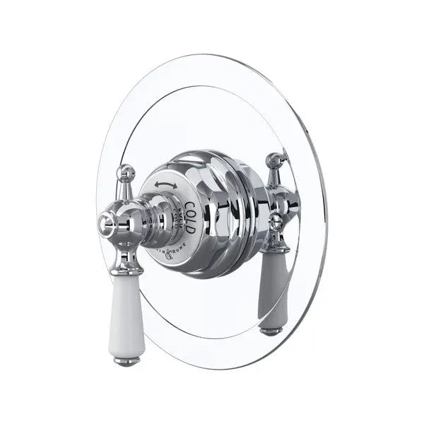 Edwardian™ 3/4" Round Thermostatic Trim Without Volume Control - Plumbing Market