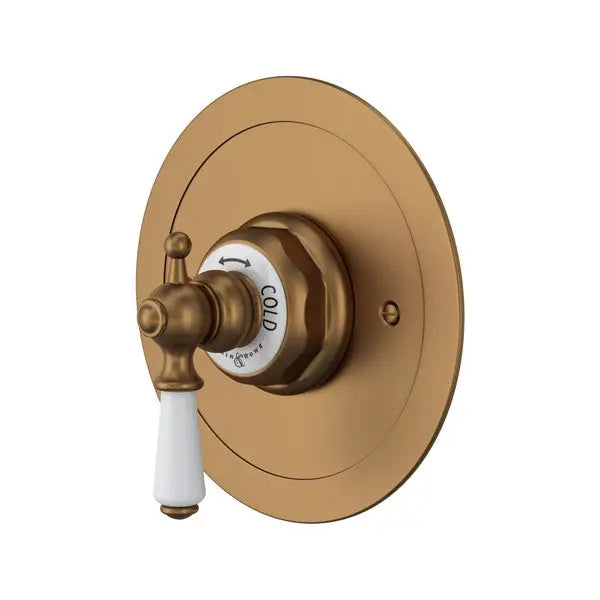 Edwardian™ 3/4" Round Thermostatic Trim Without Volume Control - Plumbing Market